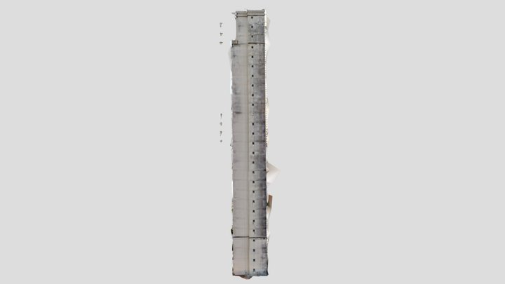 Facade-by-drone 3D Model