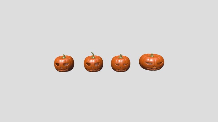 Pumpkin 3D Model