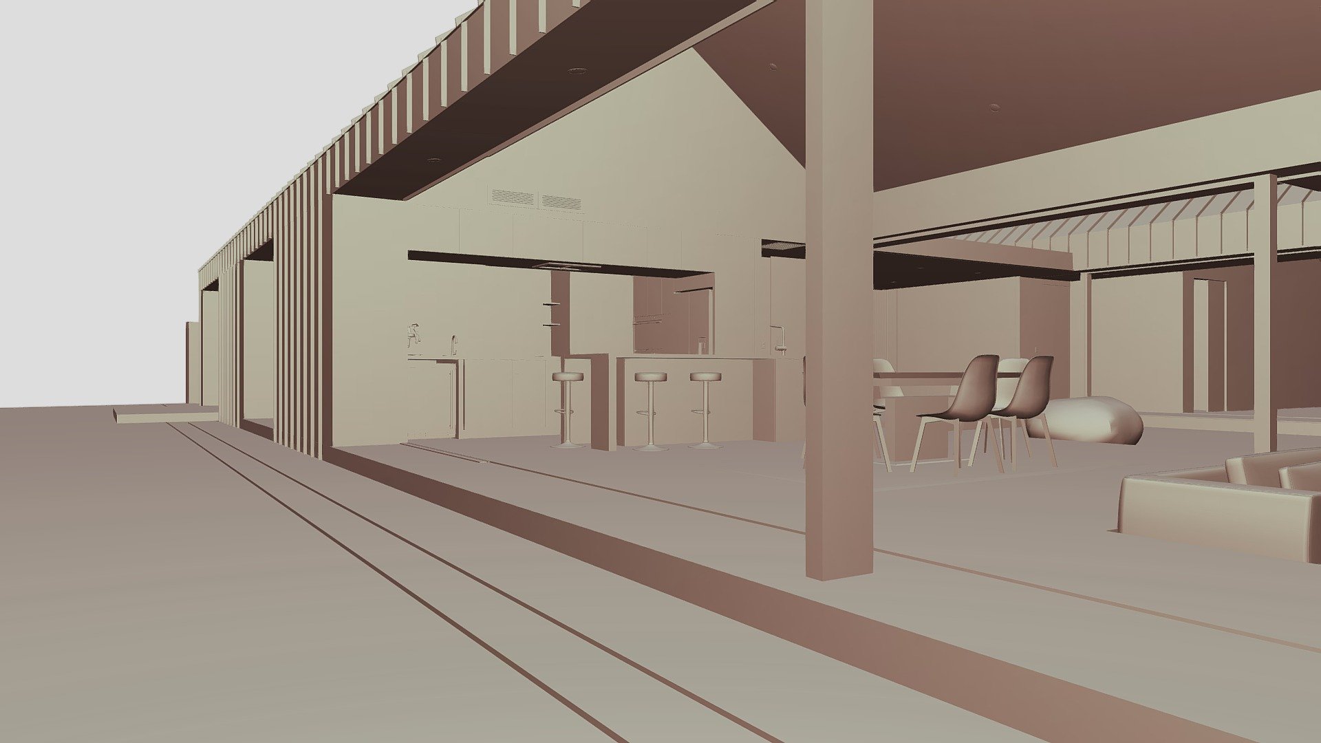Wanaka house no textures