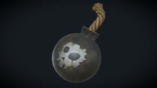 Bomb! 3D Model