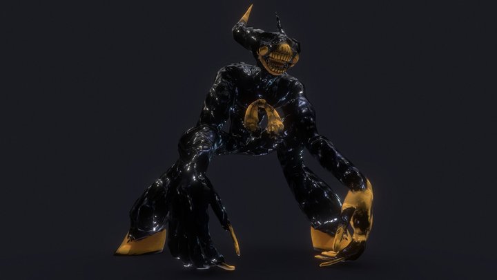 Ink Demon - Blender Release 3D Model