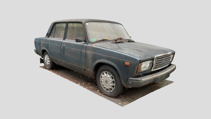 Vaz 2107 scan 3D Model