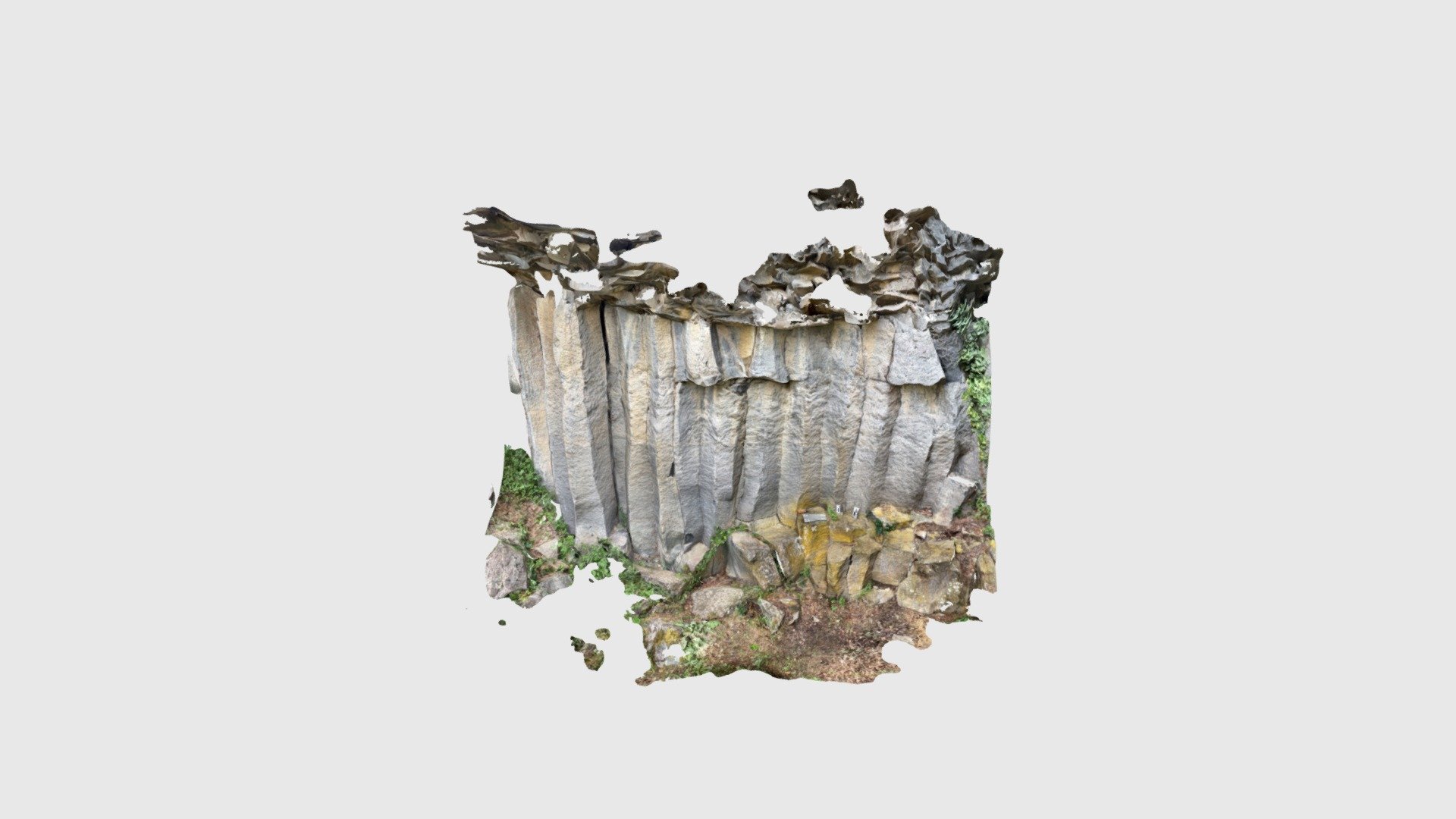 Disyunción columnar basalto