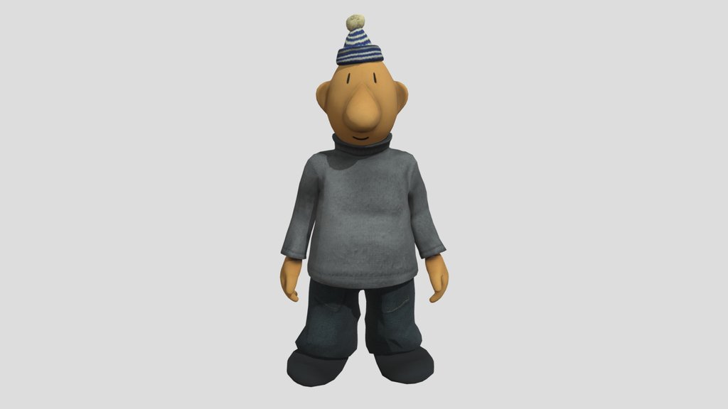 Mat With Gray Outfit