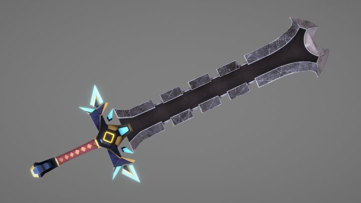 Heavy Sword 3D Model