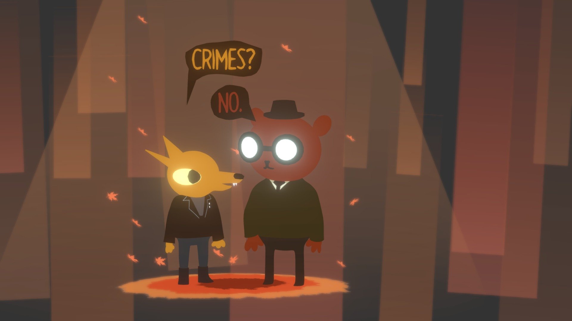 Gregg night in the woods