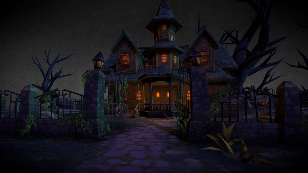 GitHub - Singh233/Haunted-House-ThreeJs: A haunted house scene