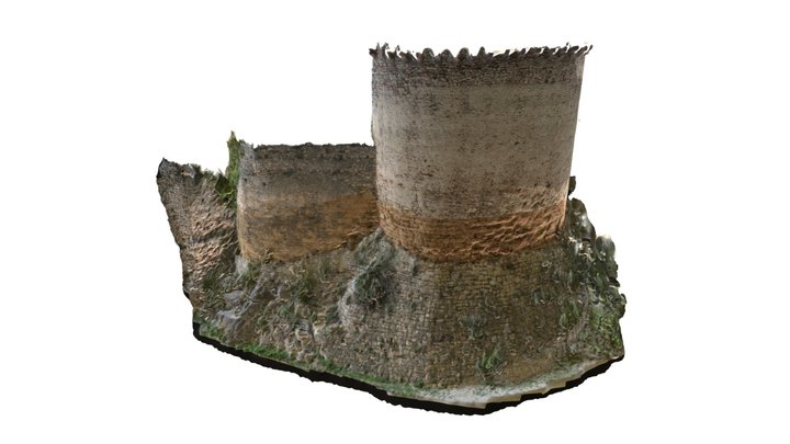 Castell Gelida 3D Model