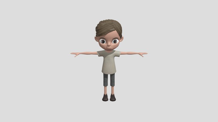 Boy 3D Model
