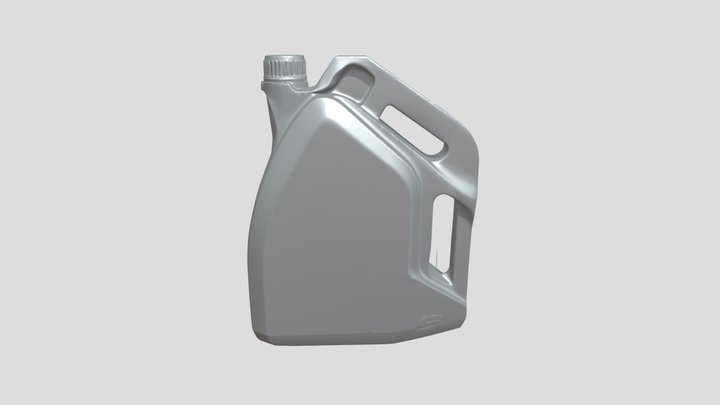 Castrol Magnatec oil bottle 3D Model