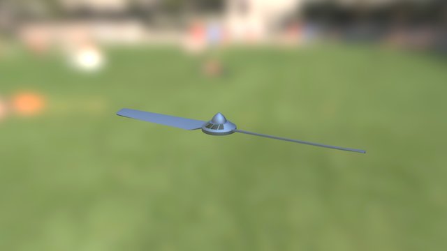 Drone Propeller 3D Model