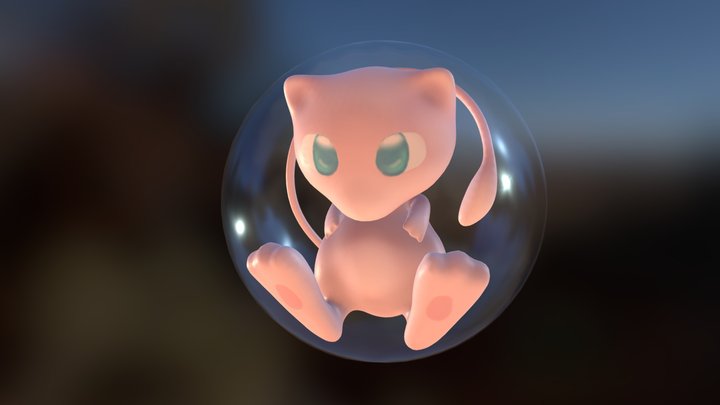 Mew 3D Model