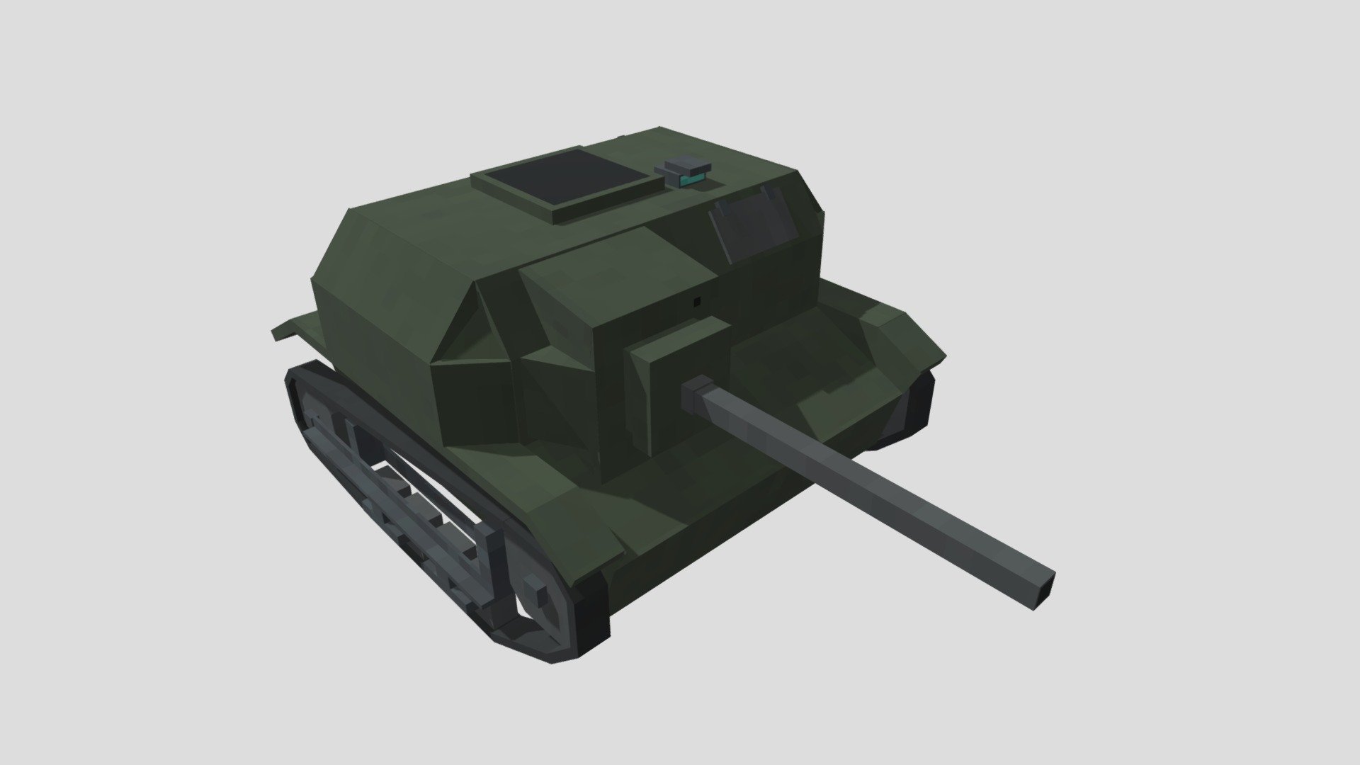 Minecraft - Tankette TKS 20 - 3D model by BartekBW (@rojdanbw) [0c6c749 ...