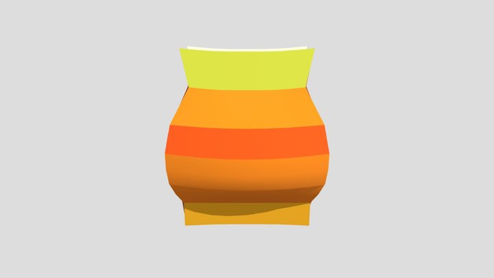 Potatochip 3D Model