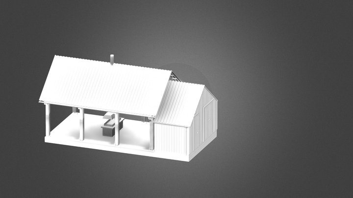 23009-ArdleyHouseOutbuilding-3DView-{3D} 3D Model