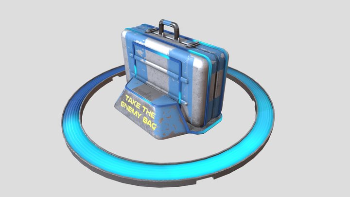 Timesplitters Bag-tag Briefcase 3D Model