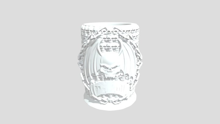 Jarra amos de la noche 3D Model