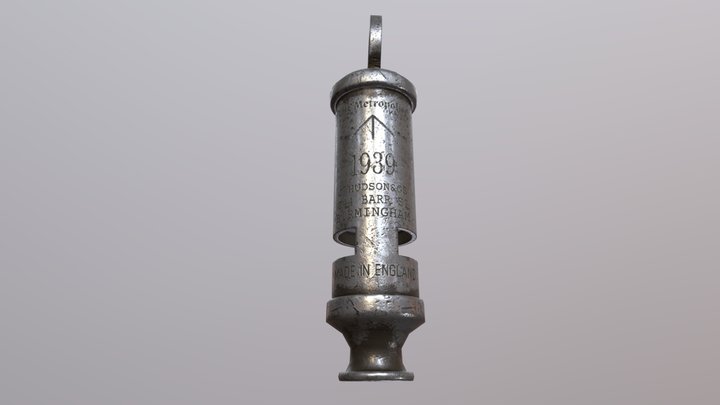 Whistle 3D Model