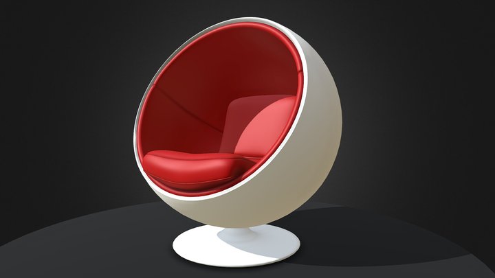 The Ball Chair 3D Model