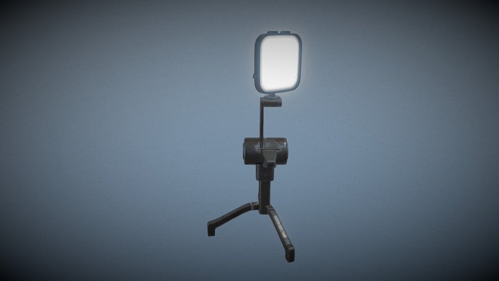 Tri Pe celular texturizado 3D Model