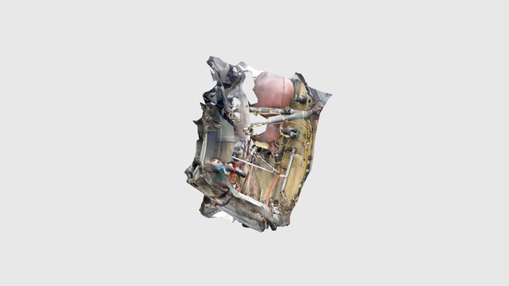 An-2 engine_2 3D Model