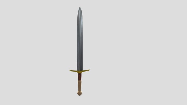 Medieval SWORD FREE 3D Model