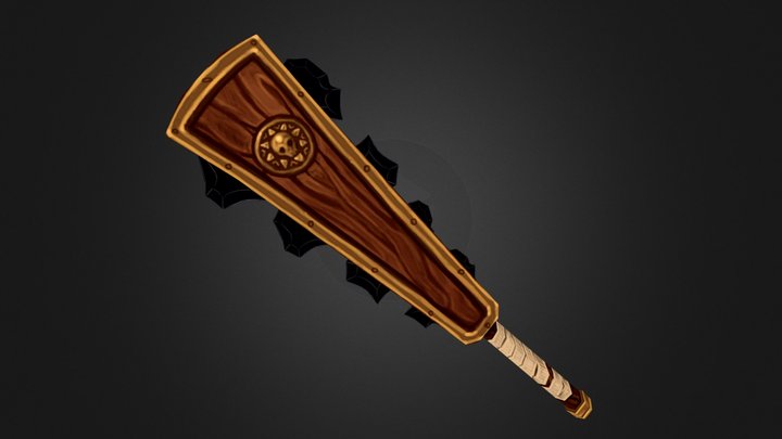 Macuahuitl 3D Model