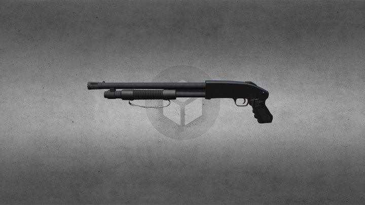 Mossberg 500 3D Model