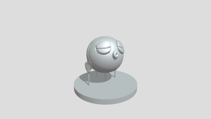 Fish kissing 3D Model