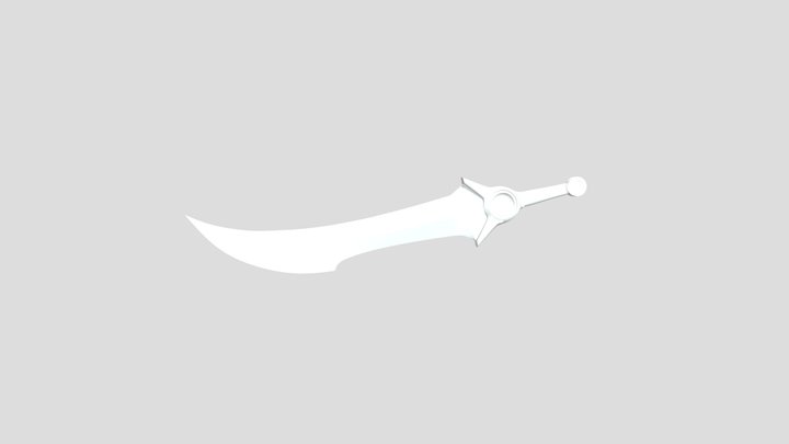 Sword Of The Avenging Warrior_2027_ Sketchfab 3D Model