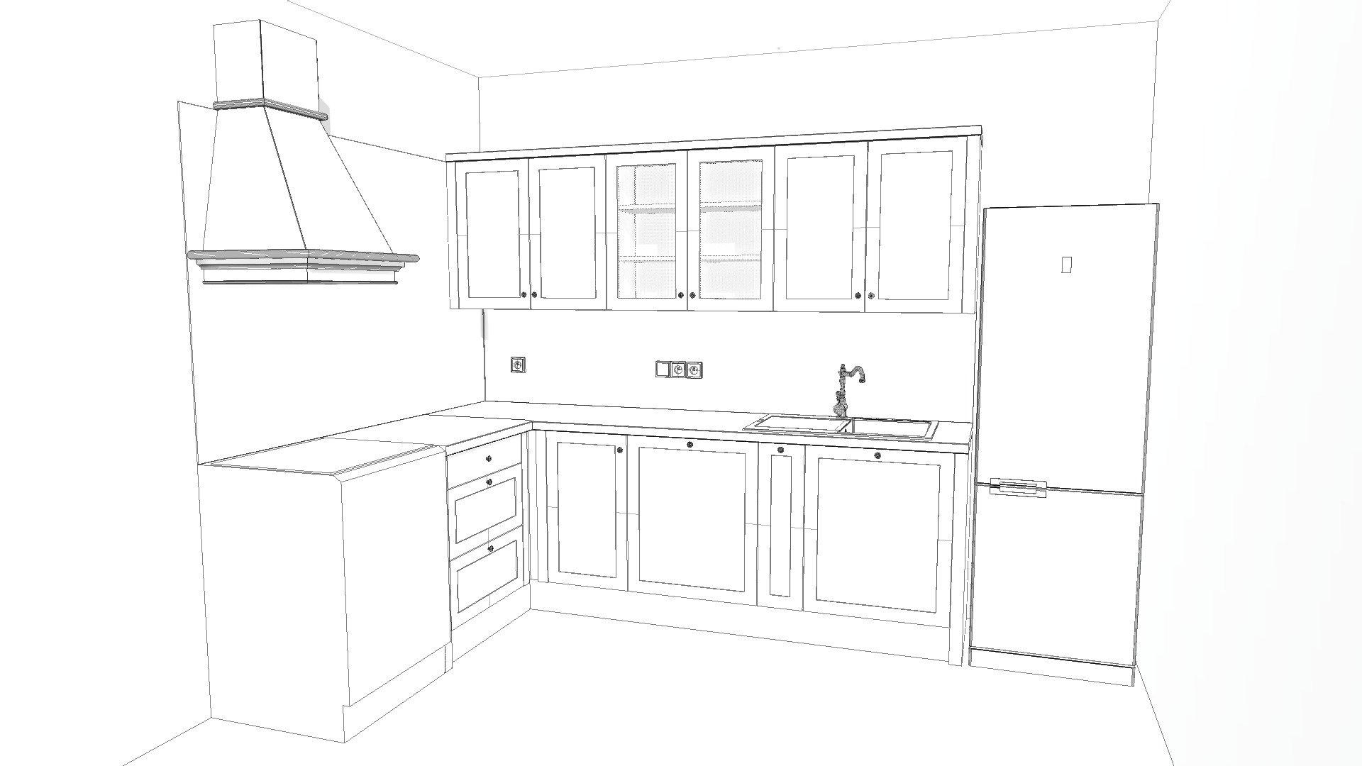 kuchyně Ma...s - v2 - 3D model by Mar.K [0c74b7d] - Sketchfab