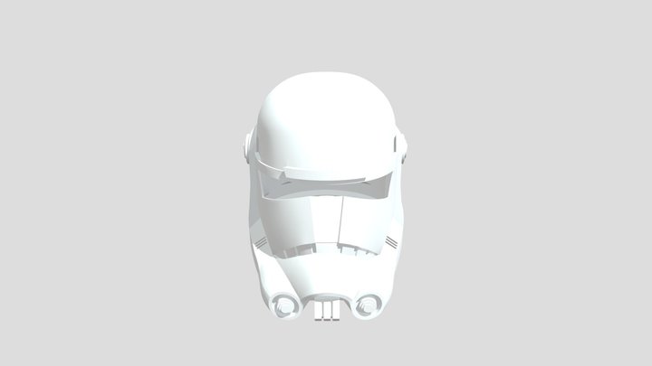 Bad+ Batch+ Hunter+ Helmet 3D Model