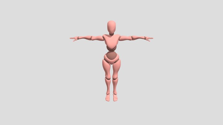 Sitting Clap 3D Model