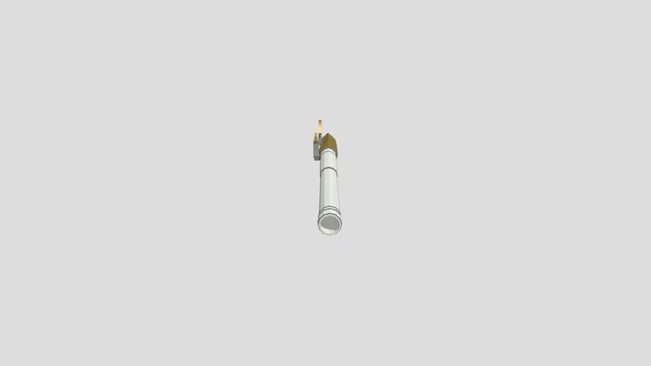 BLentz_ Flintlock_ Colored 3D Model