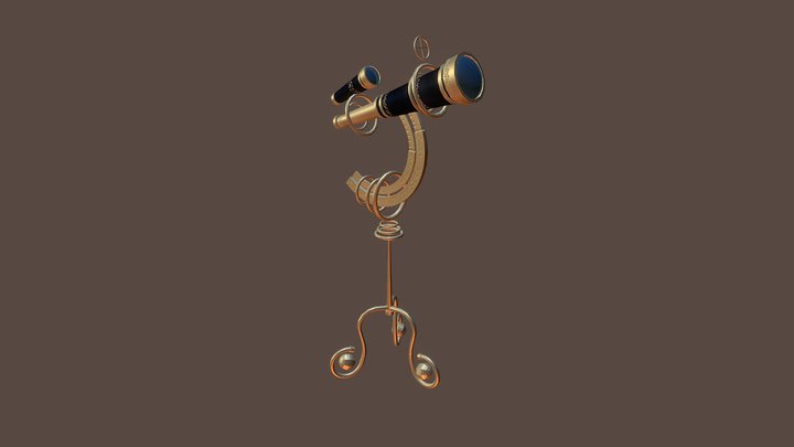 Telescope 3D Model