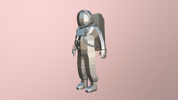 Astronaut Obj SVA SVA 23512 3D Model