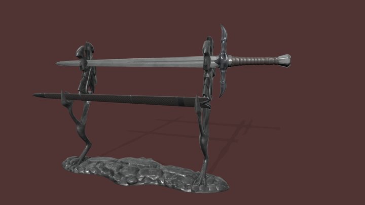 Darklord Sword 3D Model