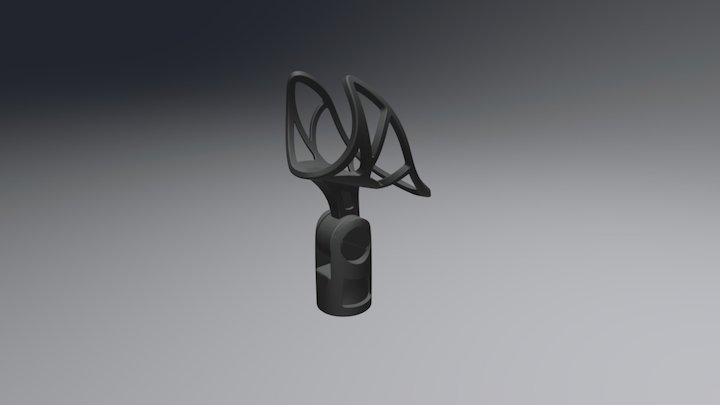 Microphone Clamp - Topology Optimisation - 002 3D Model