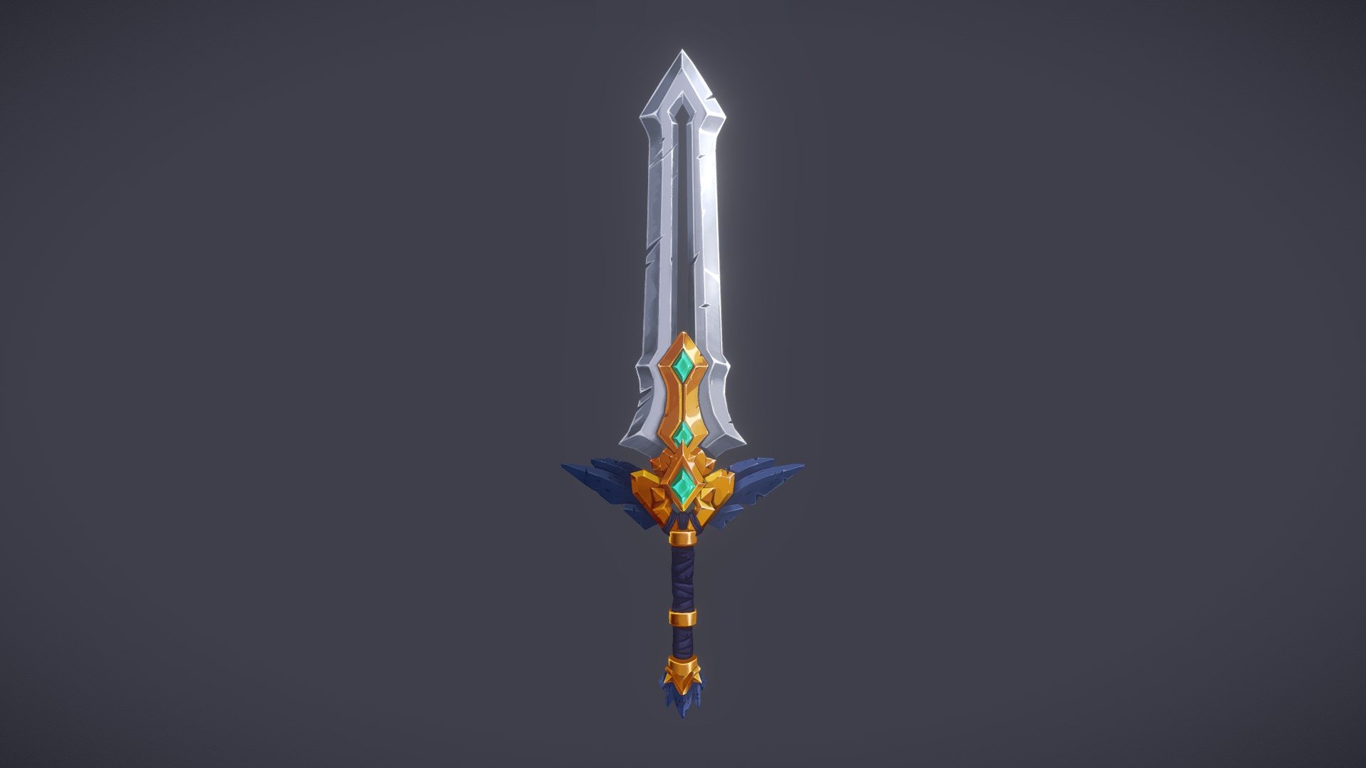 Champion's Pride Sword - Download Free 3D model by magiccc [0c78f9e ...