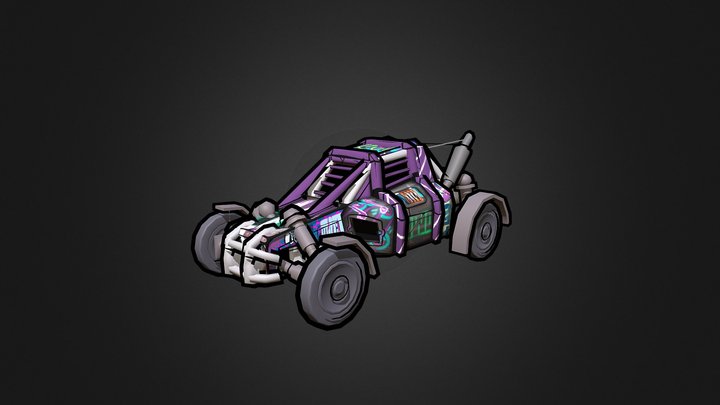 Default Cross Kart, Cross Kart Series X Apocross 3D Model
