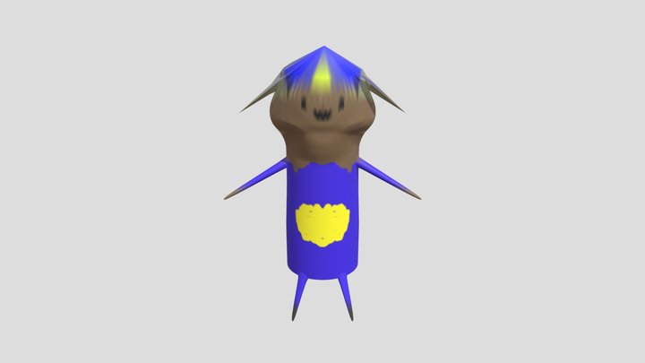 DogMan 3D Model