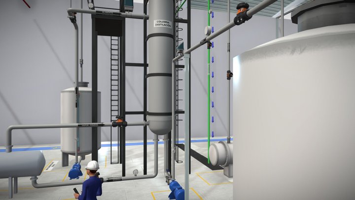 VR Prac Destilación 2022 3D Model