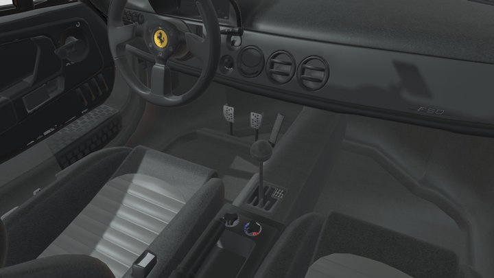 Ferrari Silver (rare edition) – Modelo 3D gratuito STL
