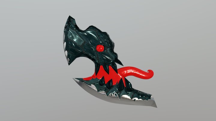Thirst of Eztzhok Blade 3D Model