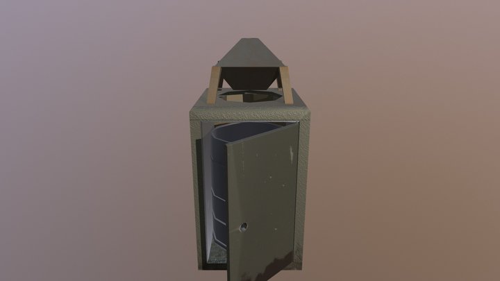 Sf Trashcan 3D Model