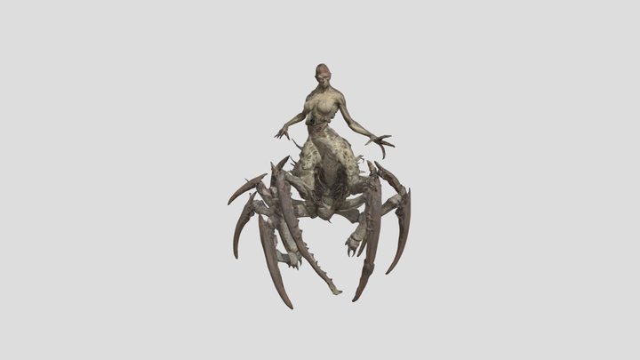 Arachnid Queen 3D Model