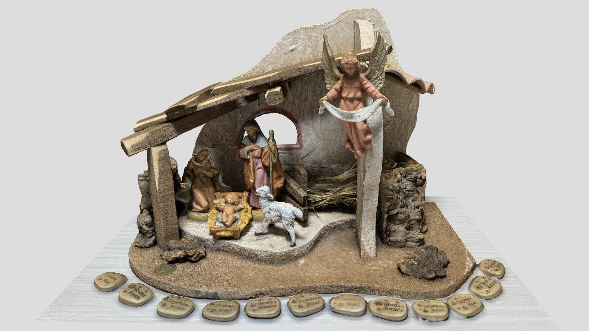 Nativity scene 3D model by Koto3D Stephane Vogley (sayavog) [0c7e6ce