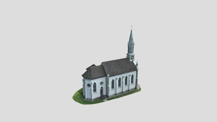 Kapelle St. Jost Aerospot FBX 3D Model