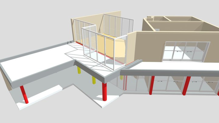 Estrutural - Painel Wall 3D Model