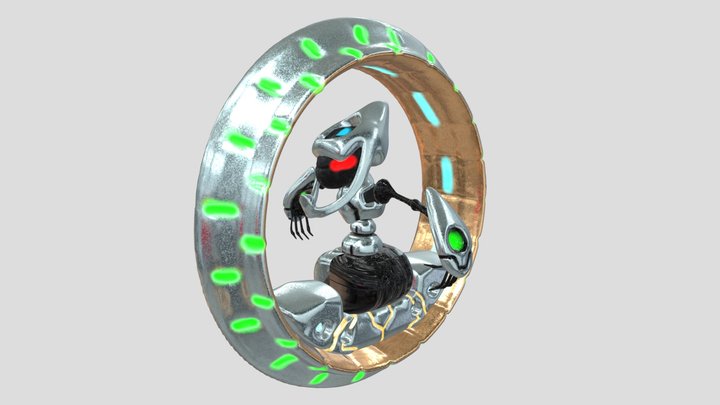 Psychic Wheeleder 3D Model